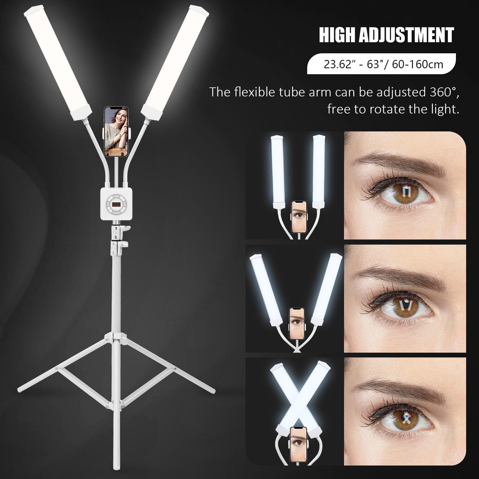 Led Strip Selfie - Lampu LED Isi Ganda 50W untuk