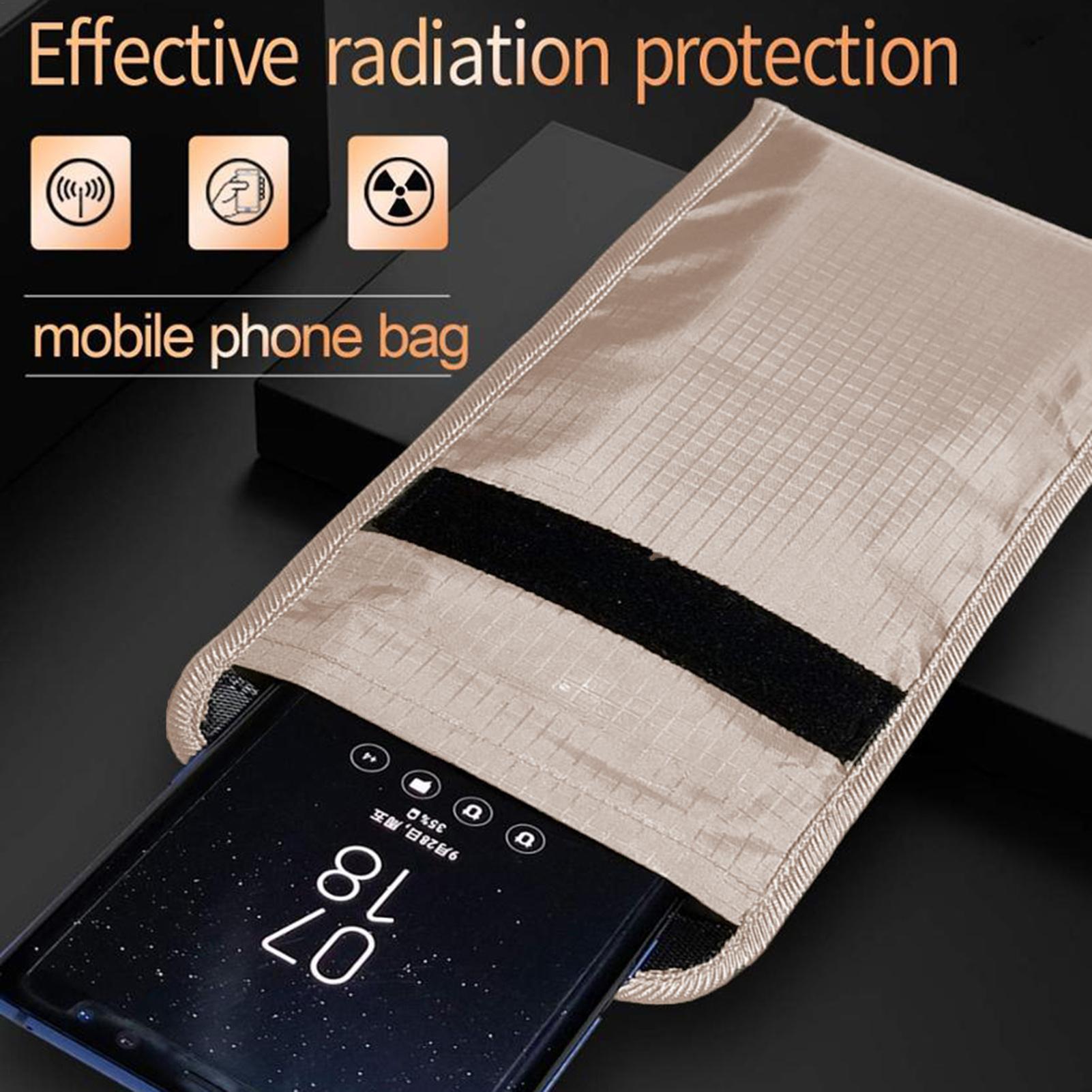 Phone Accessories Pouch - Kantong Pelindung Sinyal RF Ponsel Anti-Radiasi,