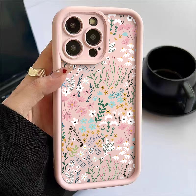 Phone Accessories Iphone - Casing iPhone Motif Bunga Bambu Tinggi