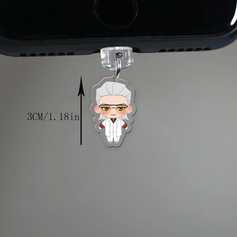 Phone Accessories Online - Penutup debu ponsel Akrilik To Be