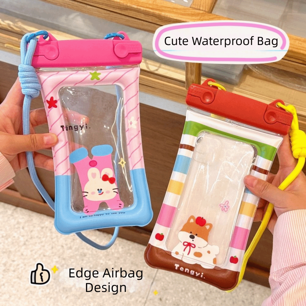 Waterproof Phone Bag - Tas Ponsel Transparan Tahan Air Layar