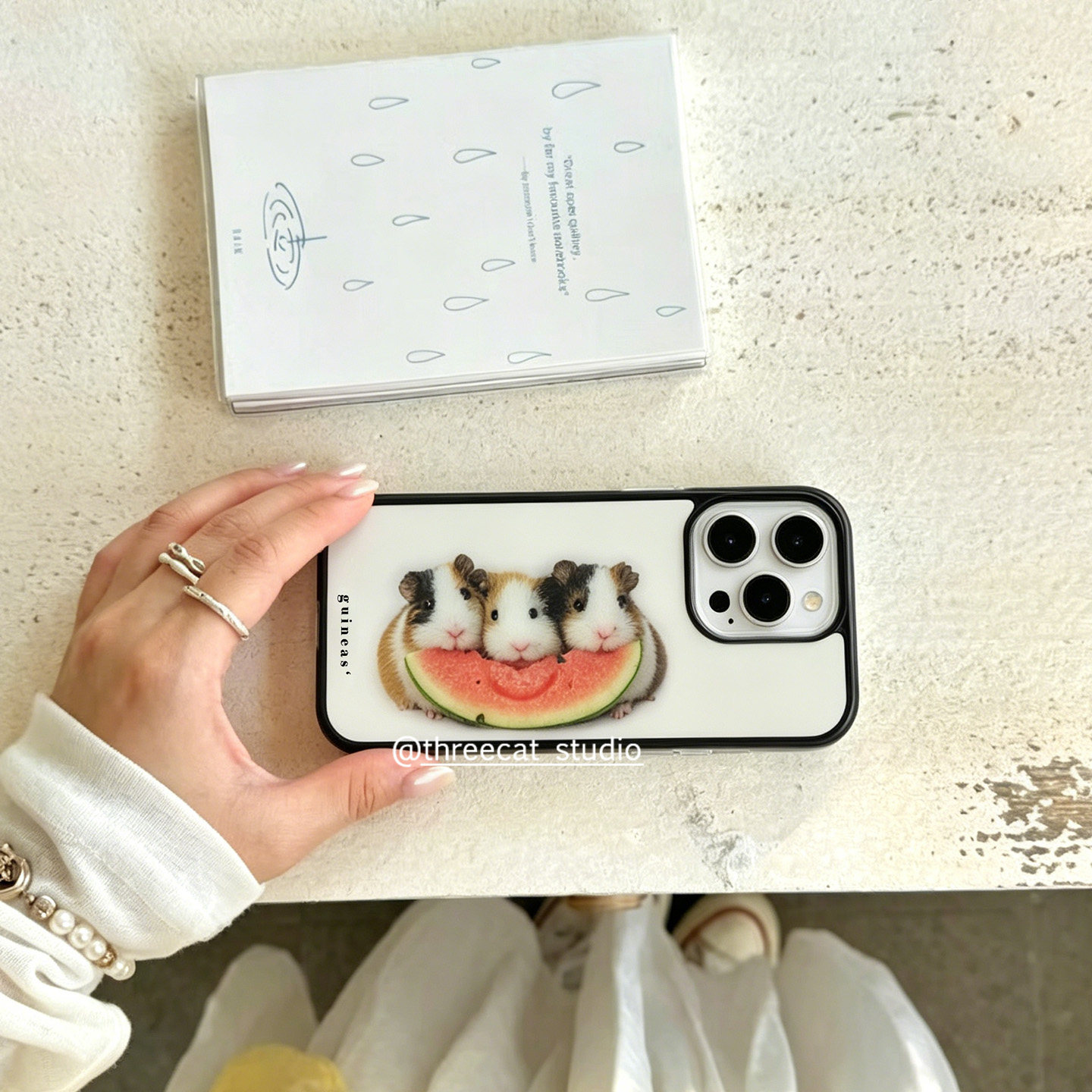 Casing HP Korea Ins Guinea Pig - Phone Accessories Iphone ulasan dan harga