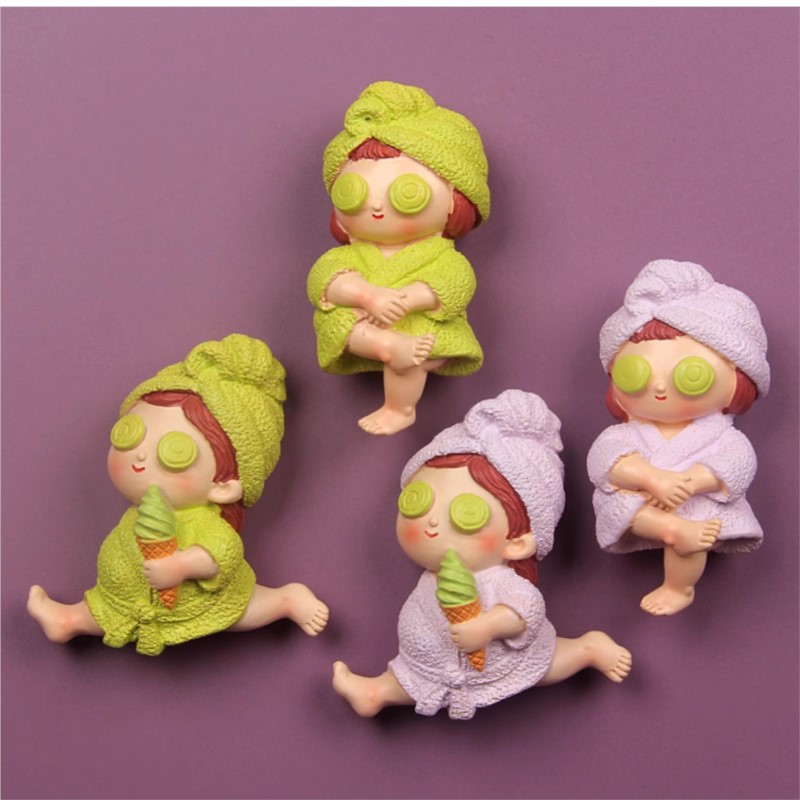 Memakai gaun malam Gadis Resin - Phone Accessories For Old People ulasan dan harga