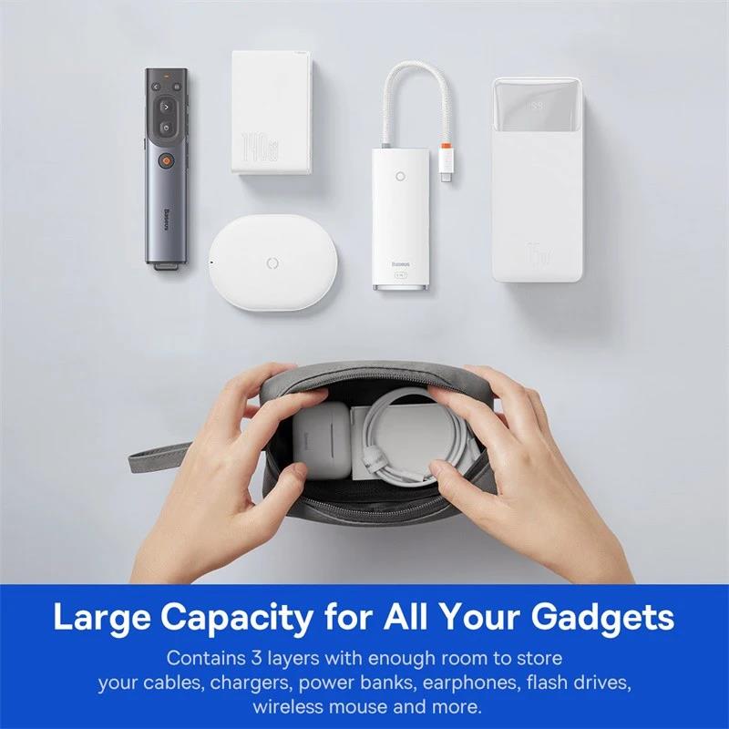 Tas Earphone Portabel Tahan Ai - Phone Accessories Pouch ulasan dan harga
