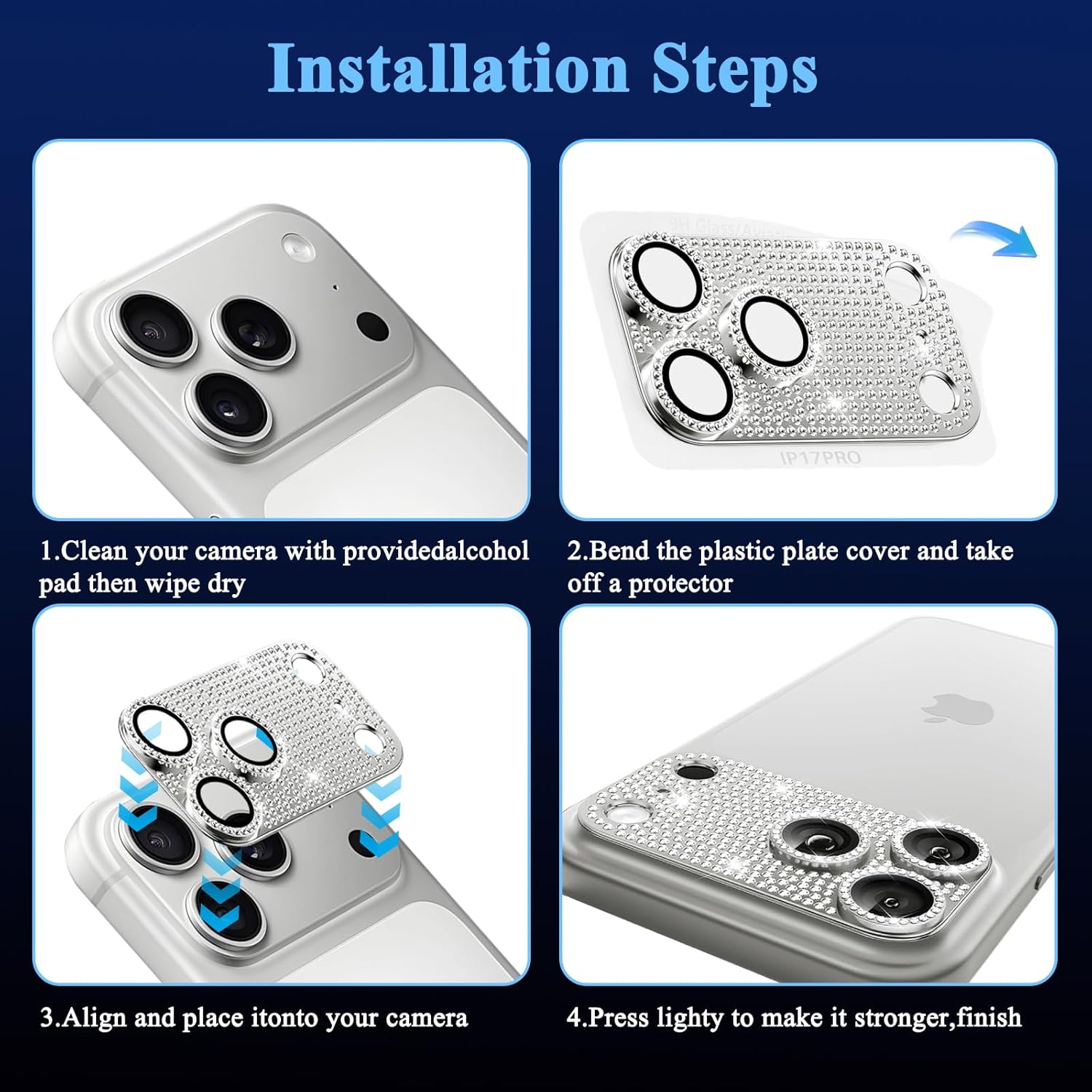 Pelindung Lensa Kamera Berlian - Phone Accessories Online ulasan dan harga