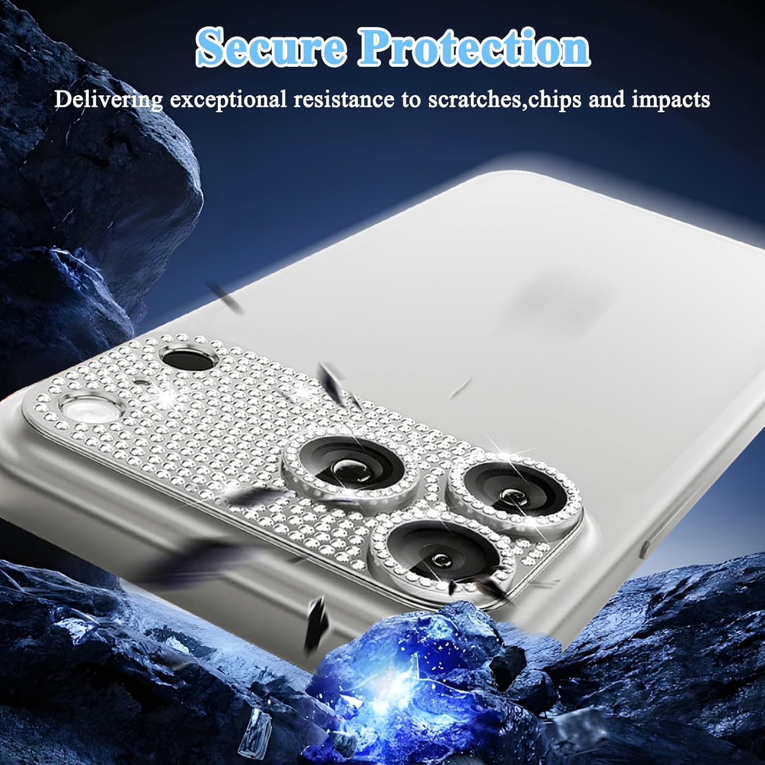Pelindung Lensa Kamera Berlian - Phone Accessories Online ulasan dan harga