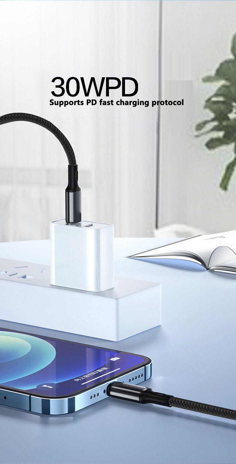 Kabel USB PD 30W untuk iPhone  - Phone Accessories Online ulasan dan harga