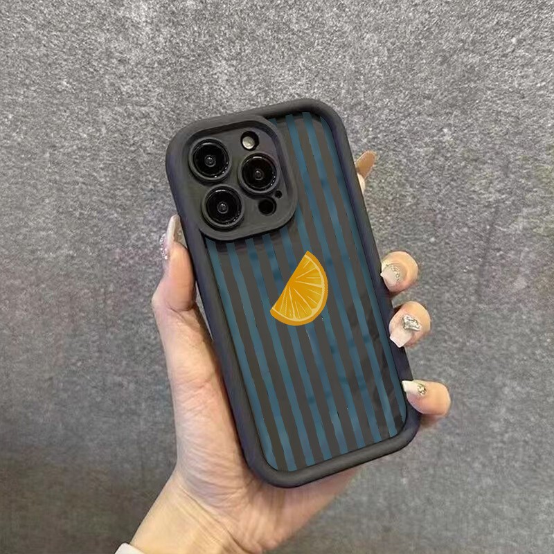 Casing Ponsel Pola Irisan Lemo - X Phone Accessories ulasan dan harga