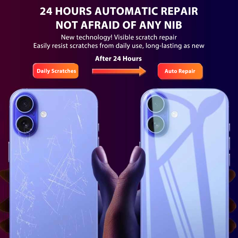4-1 buah Film hidrogel belakan - Phone Accessories Online ulasan dan harga