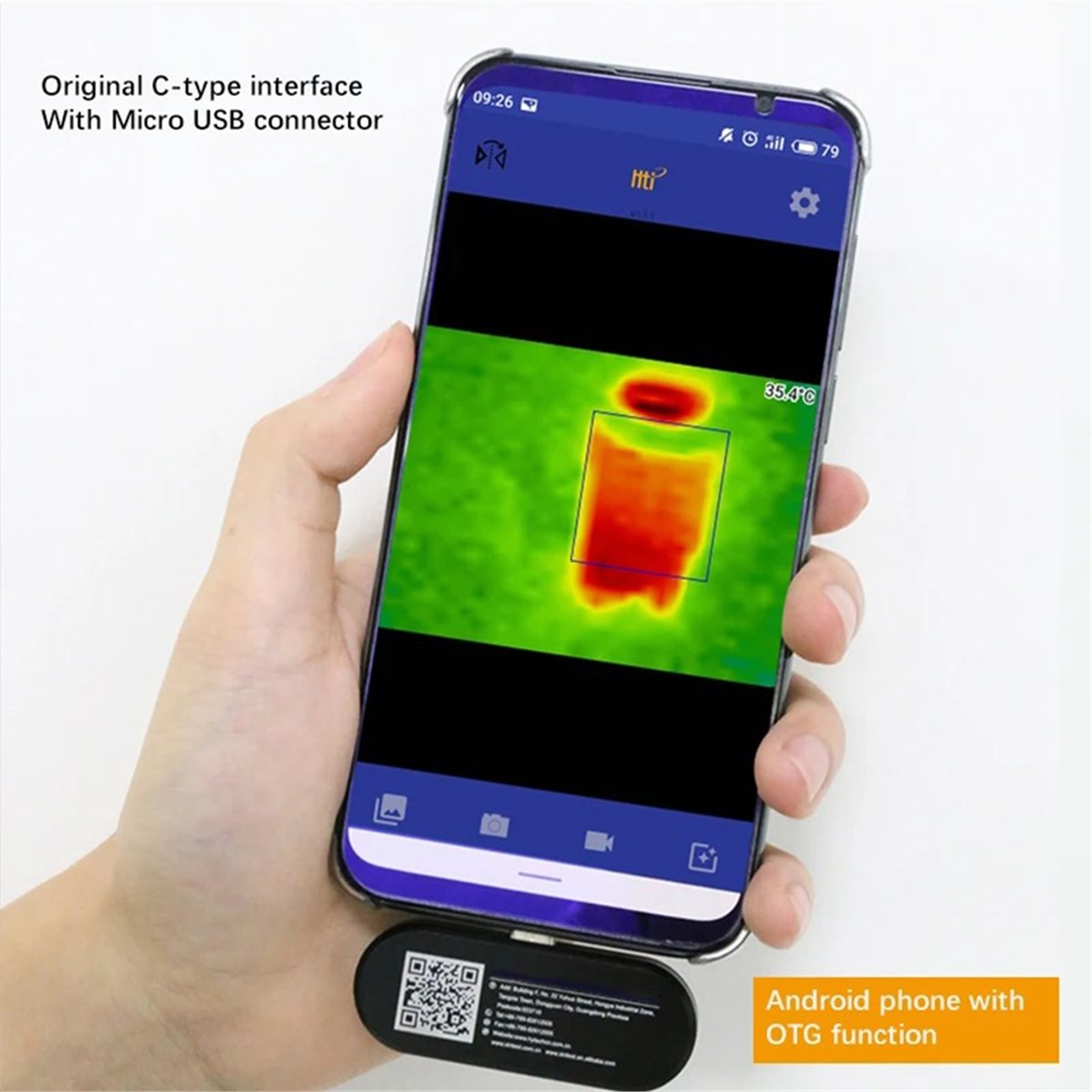 Kamera Termal Seluler yang Ber - Phone Accessories Images ulasan dan harga