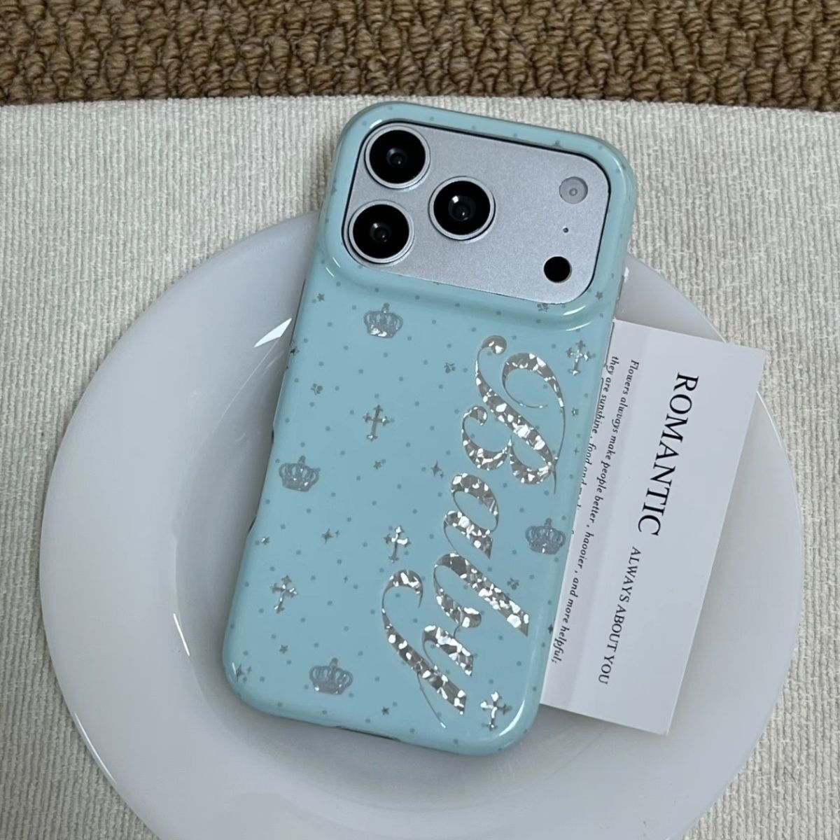 Casing Ponsel Korea Warna Mint - Phone Accessories Iphone ulasan dan harga