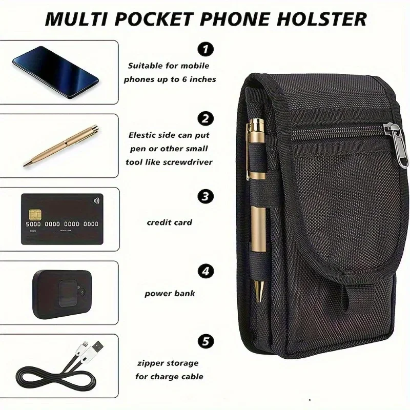    Tas Ponsel Multi-Fungsi 6. - Phone Accessories Pouch ulasan dan harga