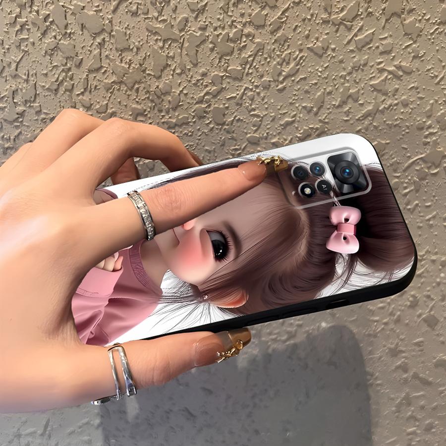 Casing Ponsel Funda Pola Gadis - X Phone Accessories ulasan dan harga