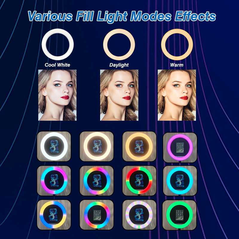 80cm 360° °   Bilik Foto Selfi - Led Strip Selfie ulasan dan harga