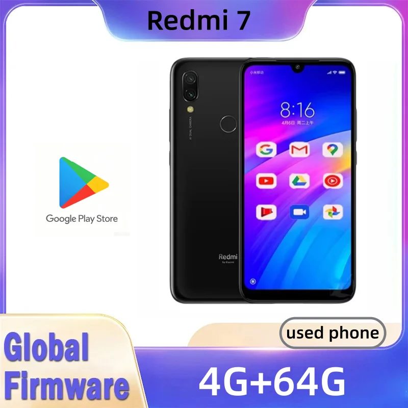 Ponsel Xiaomi Redmi 7 dengan C - Phone Accessories Display ulasan dan harga