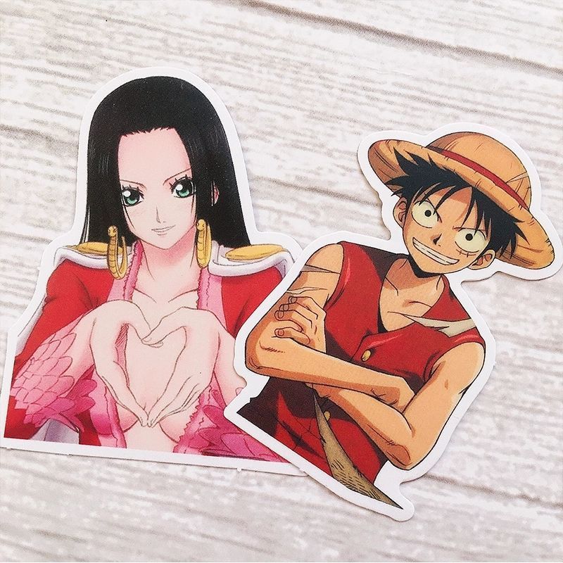 120 Buah Stiker One Piece Lucu - Phone Accessories Pouch ulasan dan harga