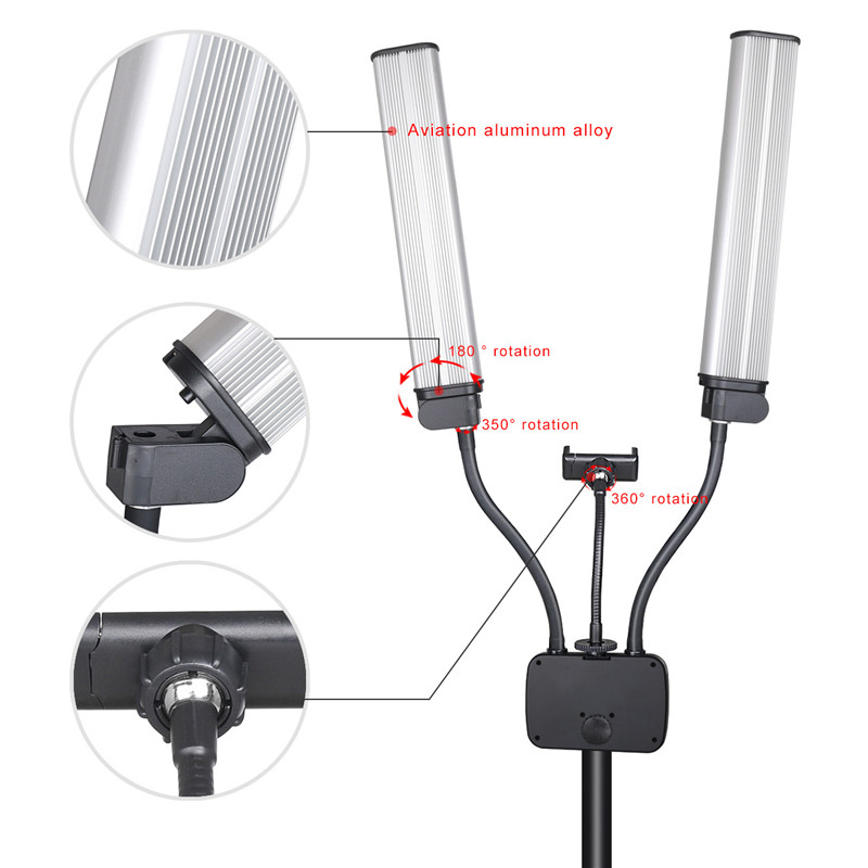 Lampu LED Selfie, lengan ganda - Led Strip Selfie ulasan dan harga