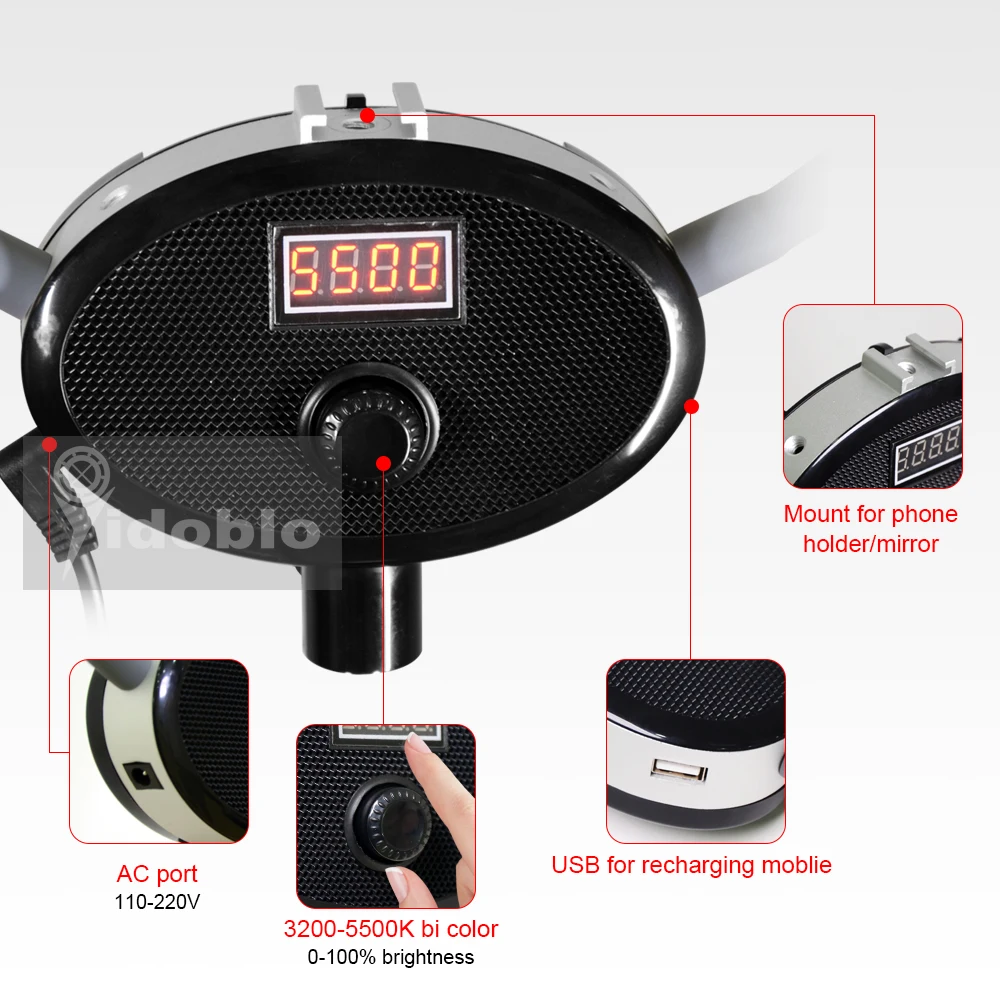 Lampu Studio Foto 3000K-5600K  - Led Strip Selfie ulasan dan harga
