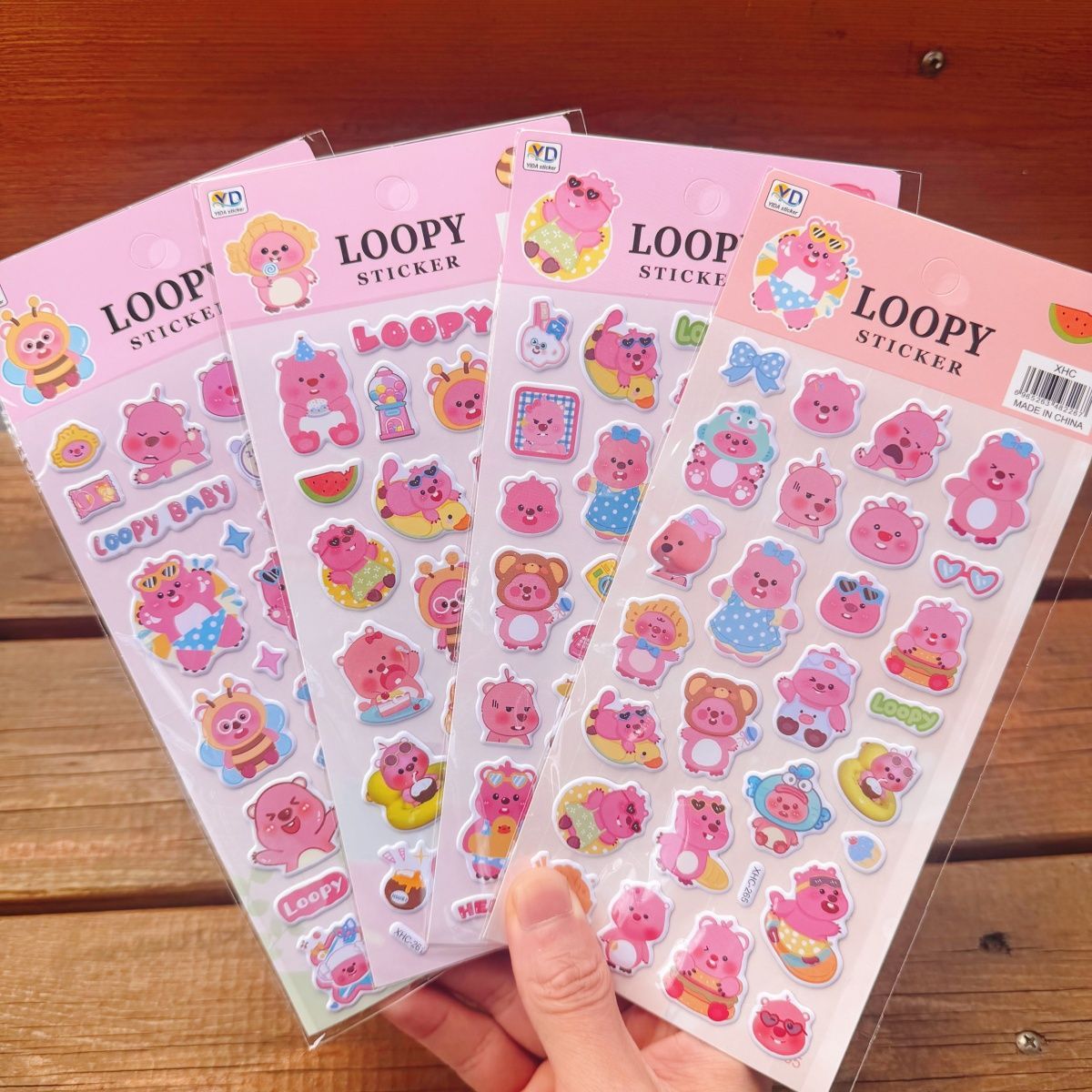 Stiker Busa 3D Lucu Loopy Anim - Phone Accessories Pouch ulasan dan harga
