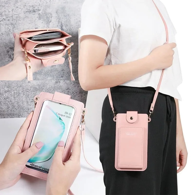 Tas Ponsel Selempang untuk Wan - Phone Accessories Pouch ulasan dan harga